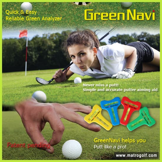 custom printing golf ball marker - green slop reading aid